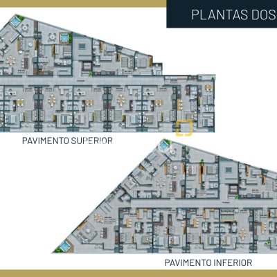 Cobertura com 115m², 3 quartos (sendo 2 suítes), 2 garagens, no bairro Jurerê em Florianópolis