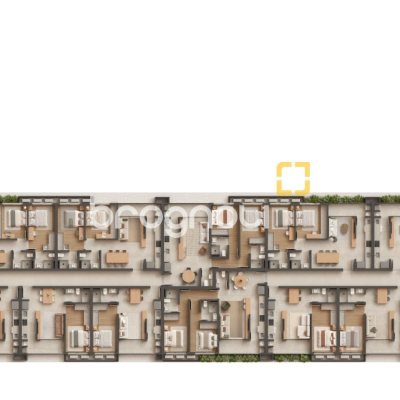 Apartamento com 47m², 1 quarto, no bairro Jurerê em Florianópolis