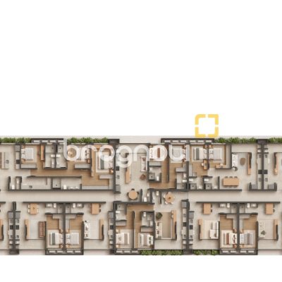 Apartamento com 47m², 1 quarto, no bairro Jurerê em Florianópolis