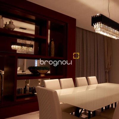 Apartamento com 155m², 4 quartos (sendo 4 suítes), 3 garagens, no bairro Campinas em São José