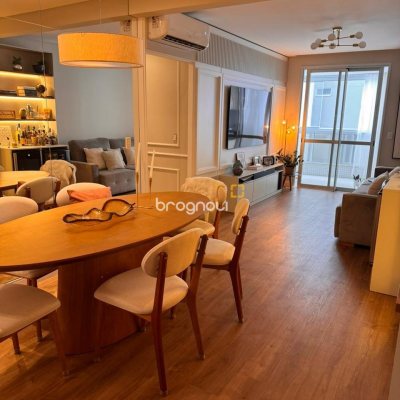 Apartamento com 155m², 4 quartos (sendo 4 suítes), 3 garagens, no bairro Campinas em São José