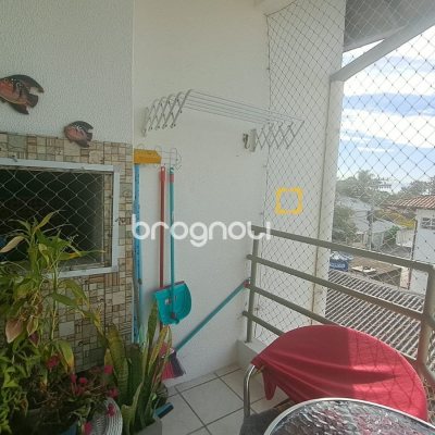 Apartamento com 42m², 1 quarto, 1 garagem, no bairro Canasvieiras em Florianópolis