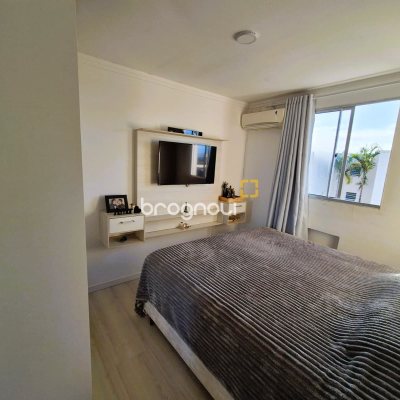 Apartamento com 48m², 2 quartos, 1 garagem, no bairro Roçado em São José