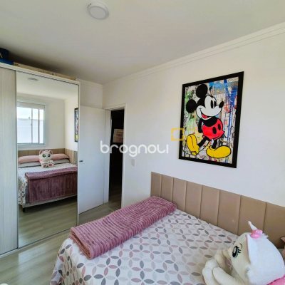 Apartamento com 48m², 2 quartos, 1 garagem, no bairro Roçado em São José