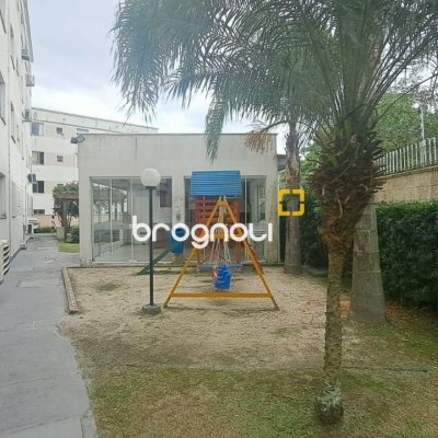Apartamento com 48m², 2 quartos, 1 garagem, no bairro Roçado em São José