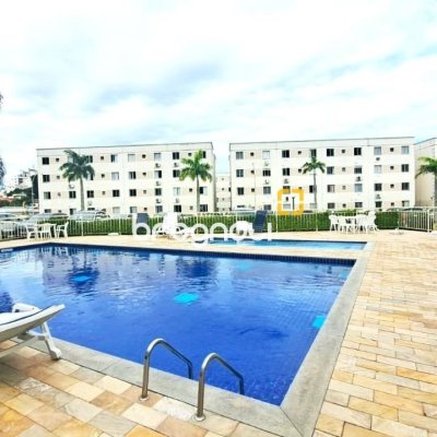 Apartamento com 48m², 2 quartos, 1 garagem, no bairro Roçado em São José