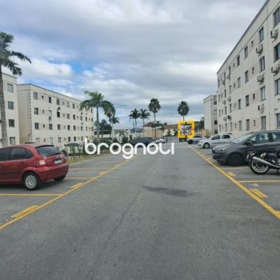 Apartamento com 48m², 2 quartos, 1 garagem, no bairro Roçado em São José
