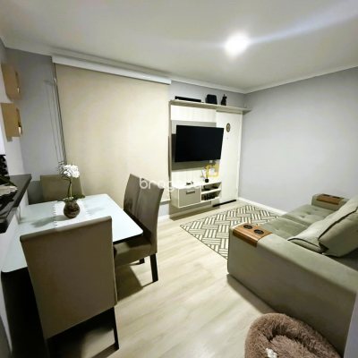 Apartamento com 48m², 2 quartos, 1 garagem, no bairro Roçado em São José