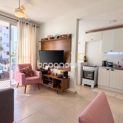 Apartamento com 70m², 2 quartos, 1 garagem, no bairro Vargem do Bom Jesus em Florianópolis