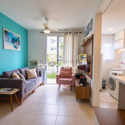Apartamento com 70m², 2 quartos, 1 garagem, no bairro Vargem do Bom Jesus em Florianópolis