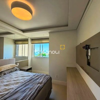 Apartamento com 121m², 4 quartos (sendo 3 suítes), 2 garagens, no bairro Cachoeira do Bom Jesus em Florianópolis