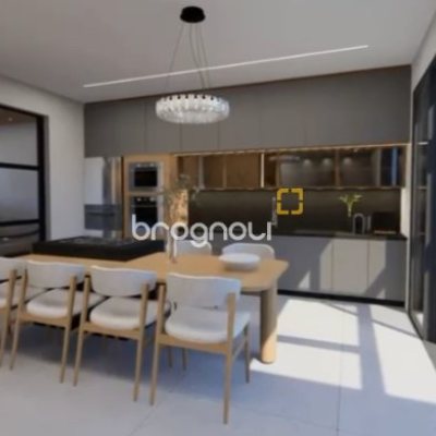 Casa com 120m², 3 quartos (sendo 1 suíte), 2 garagens, no bairro Forquilhas em São José