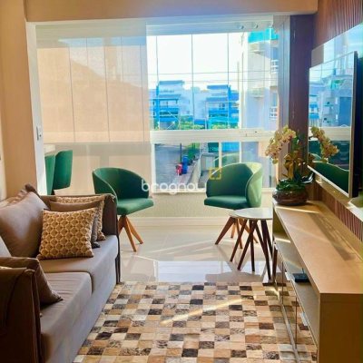 Apartamento com 70m², 2 quartos (sendo 2 suítes), 2 garagens, no bairro Ingleses do Rio Vermelho em Florianópolis