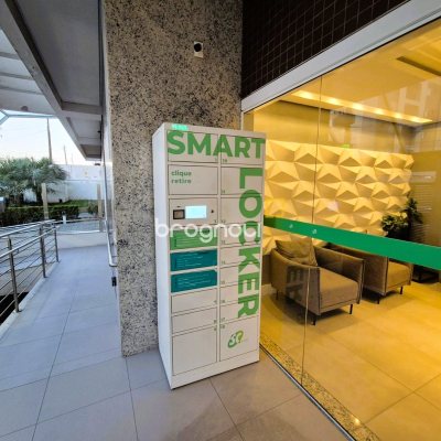 Apartamento com 90m², 3 quartos (sendo 1 suíte), 2 garagens, no bairro Barreiros em São José