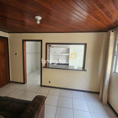 Apartamento com 40m², 2 quartos, 1 garagem, no bairro Praia Comprida em São José