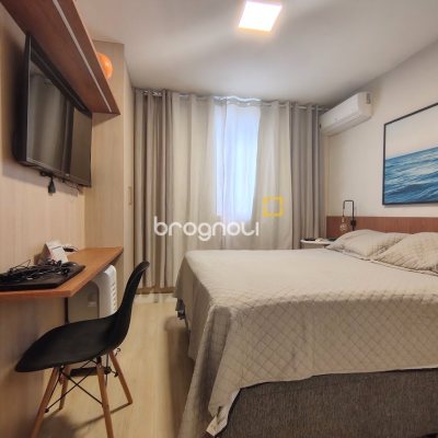 Apartamento com 52m², 1 quarto, 1 garagem, no bairro Centro em Florianópolis
