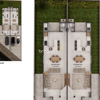 Casa com 111m², 3 quartos (sendo 1 suíte), 1 garagem, no bairro Ingleses em Florianópolis