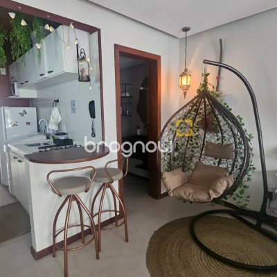 Studio com 27m², 1 quarto, no bairro Canasvieiras em Florianópolis