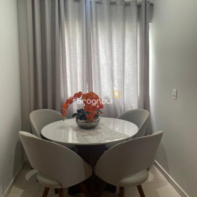 Apartamento com 55m², 2 quartos (sendo 1 suíte), 1 garagem, no bairro Cachoeira do Bom Jesus em Florianópolis