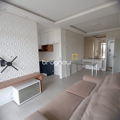 Apartamento com 70m², 2 quartos (sendo 1 suíte), 1 garagem, no bairro Campeche em Florianópolis