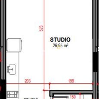 Studio com 26m², 1 quarto, no bairro Coqueiros em Florianópolis