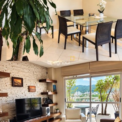 Cobertura com 253m², 3 quartos (sendo 1 suíte), 3 garagens, no bairro Itacorubi em Florianópolis