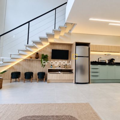 Loft com 50m², 1 quarto (sendo 1 suíte), 1 garagem, no bairro Santo Antônio de Lisboa em Florianópolis