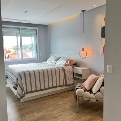 Apartamento com 110m², 3 quartos (sendo 1 suíte), 2 garagens, no bairro Coqueiros em Florianópolis