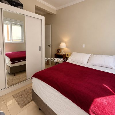 Apartamento com 60m², 2 quartos (sendo 1 suíte), 1 garagem, no bairro Ingleses em Florianópolis