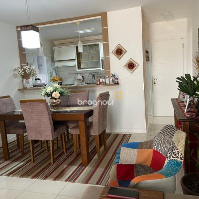Apartamento com 88m², 3 quartos (sendo 1 suíte), 2 garagens, no bairro Itacorubi em Florianópolis