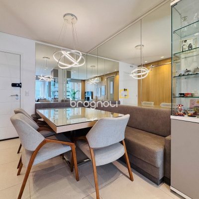 Apartamento com 76m², 2 quartos (sendo 1 suíte), 1 garagem, no bairro Campeche em Florianópolis