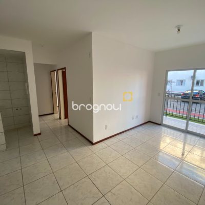 Apartamento com 52m², 2 quartos, 1 garagem, no bairro Aririú em Palhoça