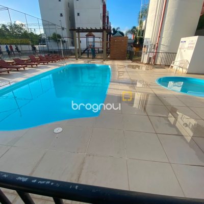 Apartamento com 52m², 2 quartos, 1 garagem, no bairro Aririú em Palhoça