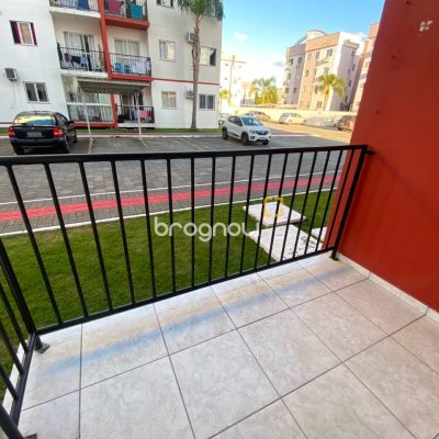 Apartamento com 52m², 2 quartos, 1 garagem, no bairro Aririú em Palhoça