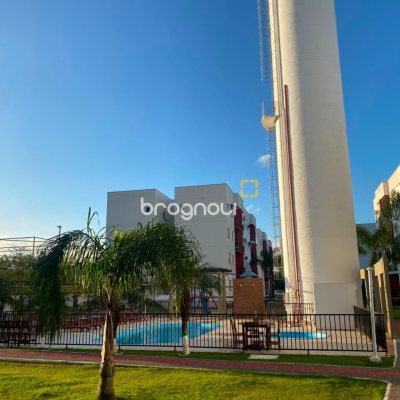 Apartamento com 52m², 2 quartos, 1 garagem, no bairro Aririú em Palhoça