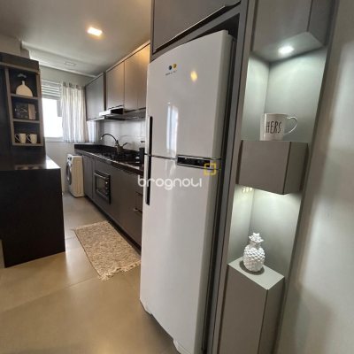 Apartamento com 69m², 2 quartos (sendo 1 suíte), 2 garagens, no bairro Ingleses em Florianópolis