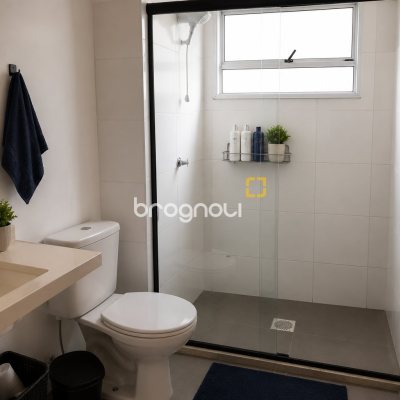 Apartamento com 47m², 2 quartos, 1 garagem, no bairro Forquilhas em São José