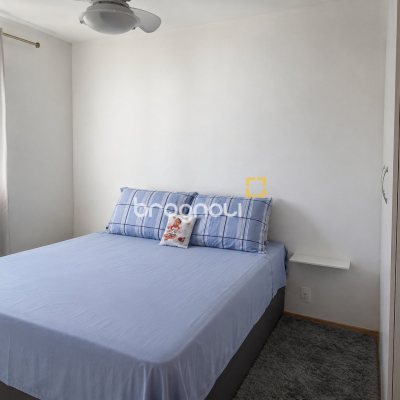 Apartamento com 47m², 2 quartos, 1 garagem, no bairro Forquilhas em São José
