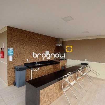 Apartamento com 47m², 2 quartos, 1 garagem, no bairro Forquilhas em São José
