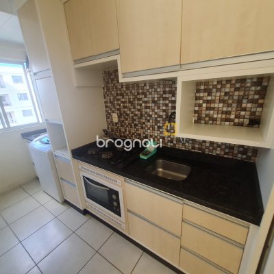Apartamento com 46m², 2 quartos, 1 garagem, no bairro Barra do Aririú em Palhoça