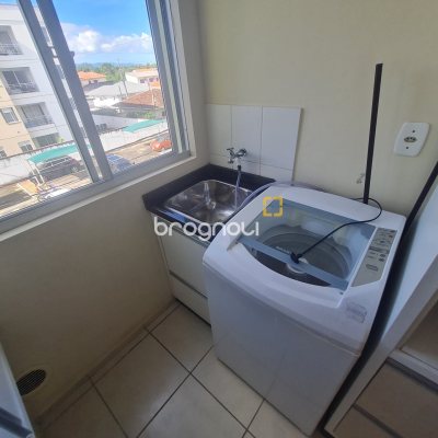 Apartamento com 46m², 2 quartos, 1 garagem, no bairro Barra do Aririú em Palhoça