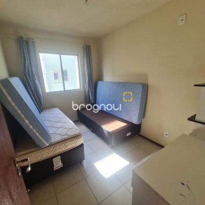 Apartamento com 46m², 2 quartos, 1 garagem, no bairro Barra do Aririú em Palhoça