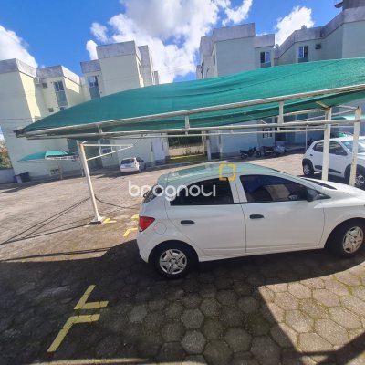 Apartamento com 46m², 2 quartos, 1 garagem, no bairro Barra do Aririú em Palhoça