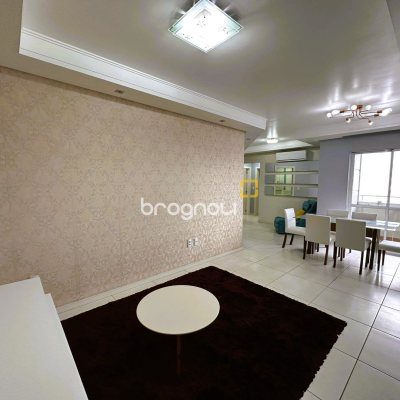 Apartamento com 88m², 3 quartos (sendo 1 suíte), 2 garagens, no bairro Pagani em Palhoça