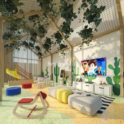 Apartamento com 101m², 2 quartos (sendo 2 suítes), 2 garagens, no bairro João Paulo em Florianópolis