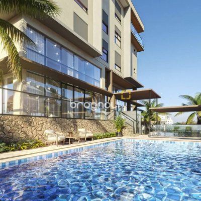 Apartamento com 101m², 2 quartos (sendo 2 suítes), 2 garagens, no bairro João Paulo em Florianópolis