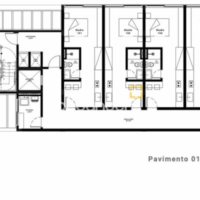 Studio com 26m², 1 quarto, no bairro Jurerê Internacional em Florianópolis