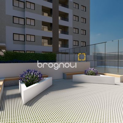 Apartamento com 76m², 3 quartos (sendo 1 suíte), 2 garagens, no bairro Abraão em Florianópolis