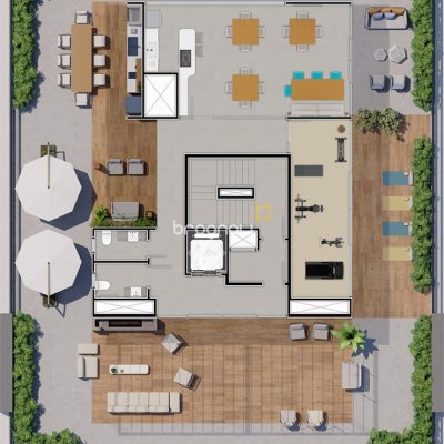 Apartamento com 69m², 2 quartos (sendo 2 suítes), 1 garagem, no bairro Centro em Florianópolis