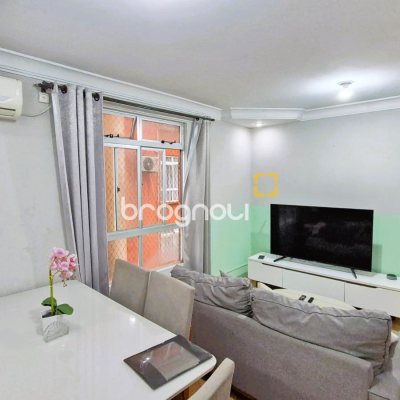 Apartamento com 51m², 2 quartos, 1 garagem, no bairro Ipiranga em São José
